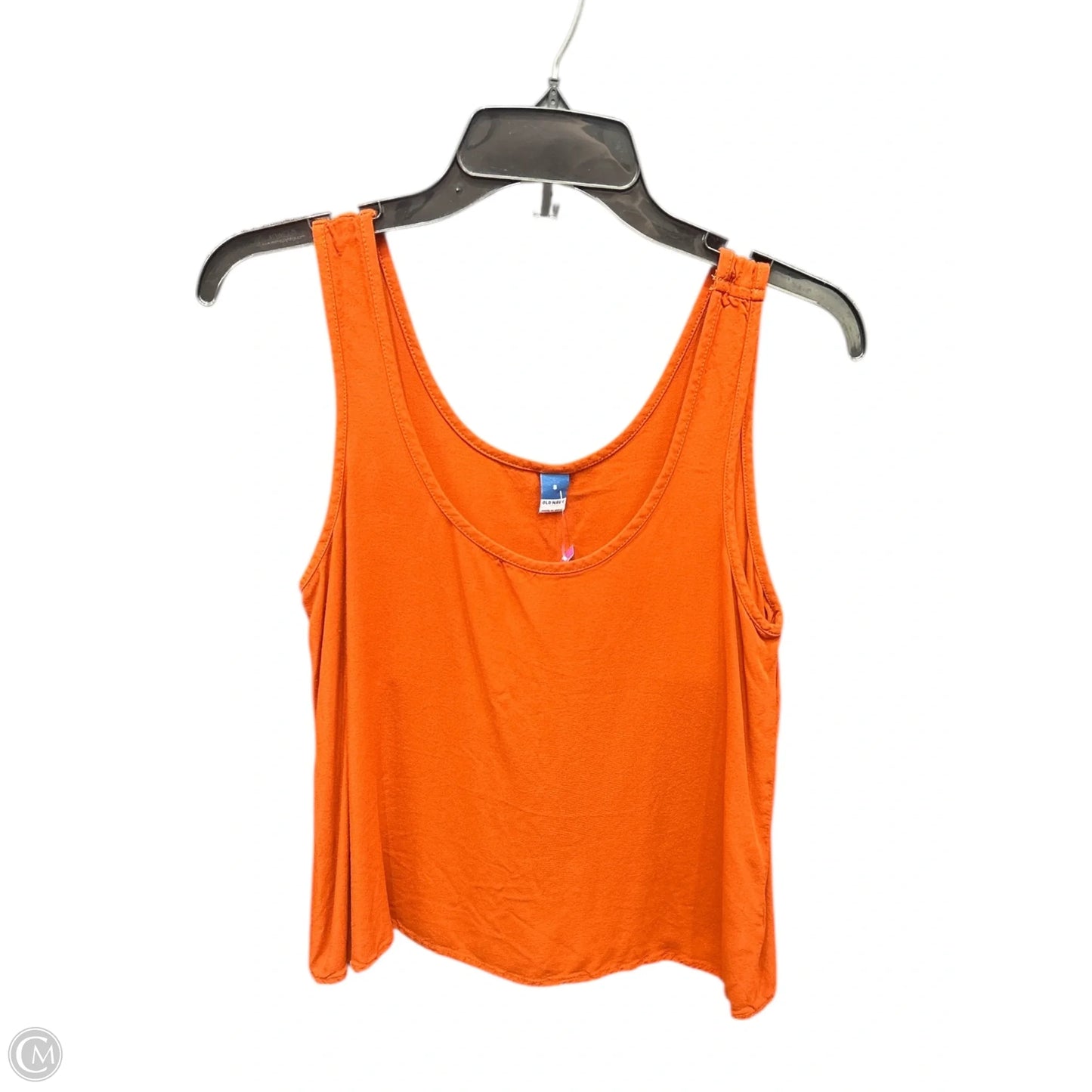 Top Sleeveless By Old Navy In Orange, Size: S