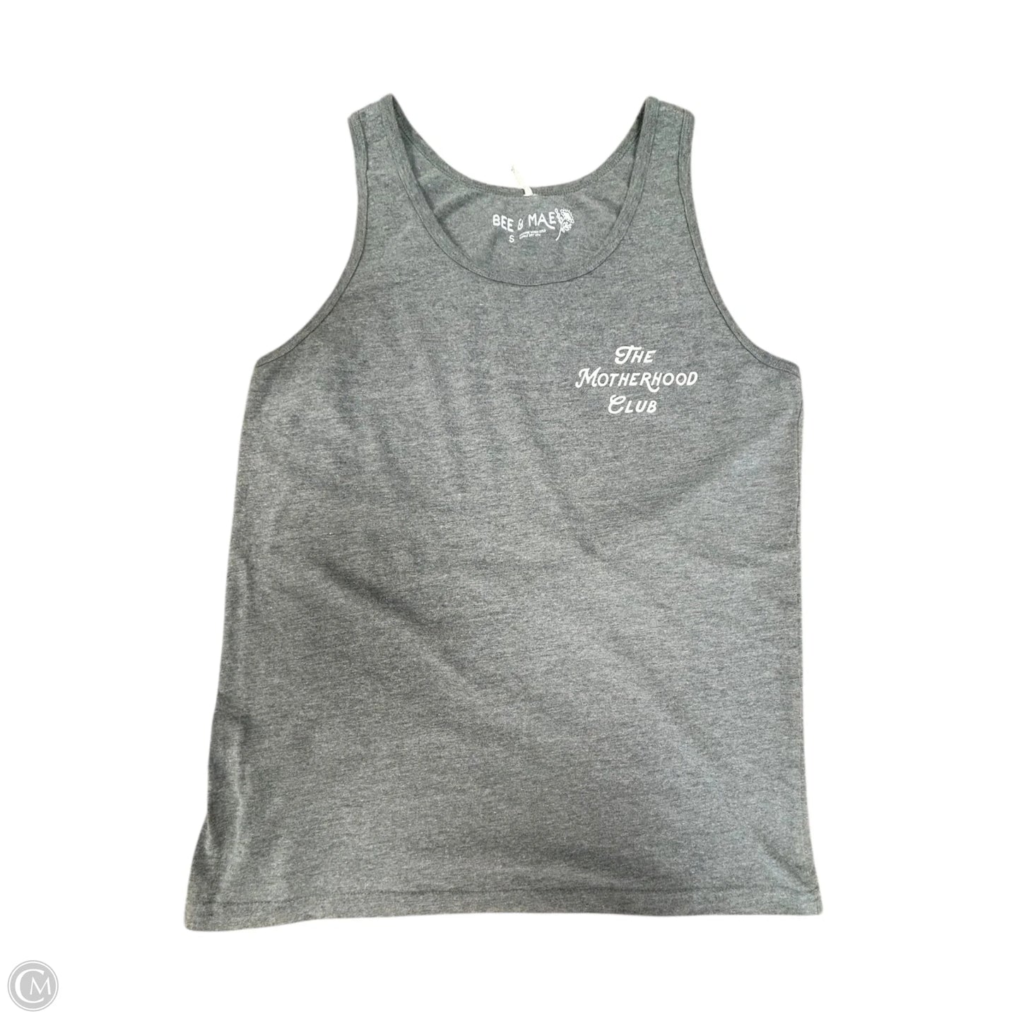 Top Sleeveless Basic By Cme In Grey, Size: S