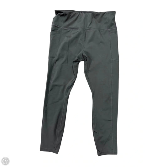 Athletic Leggings By Avia In Black, Size: L