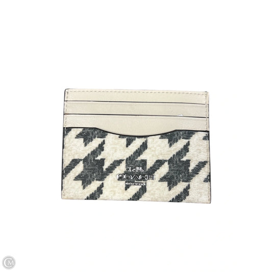 Wallet Designer By Coach, Size: Small