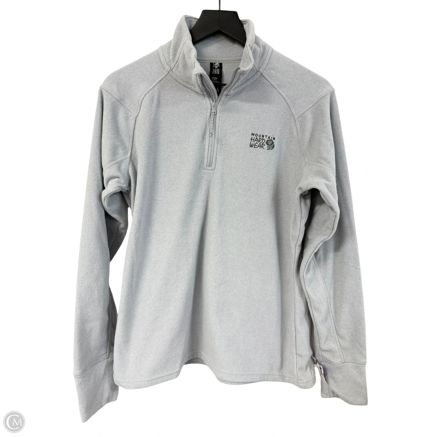 Sweatshirt Collar By Mountain Hardwear In Grey, Size: L