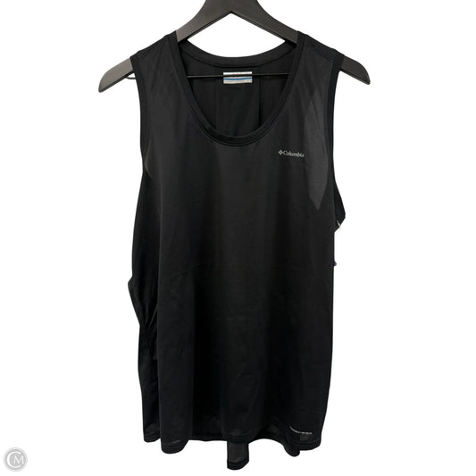 Athletic Tank Top By Columbia In Black, Size: Xl
