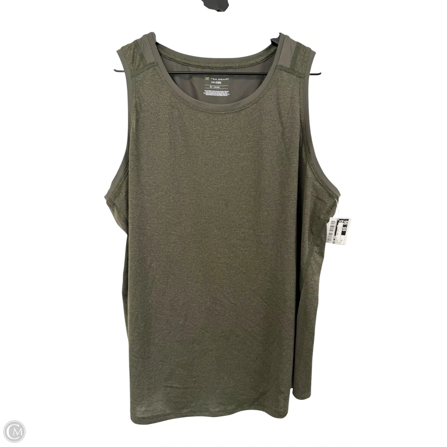 Athletic Tank Top By Tek Gear In Green, Size: Xl