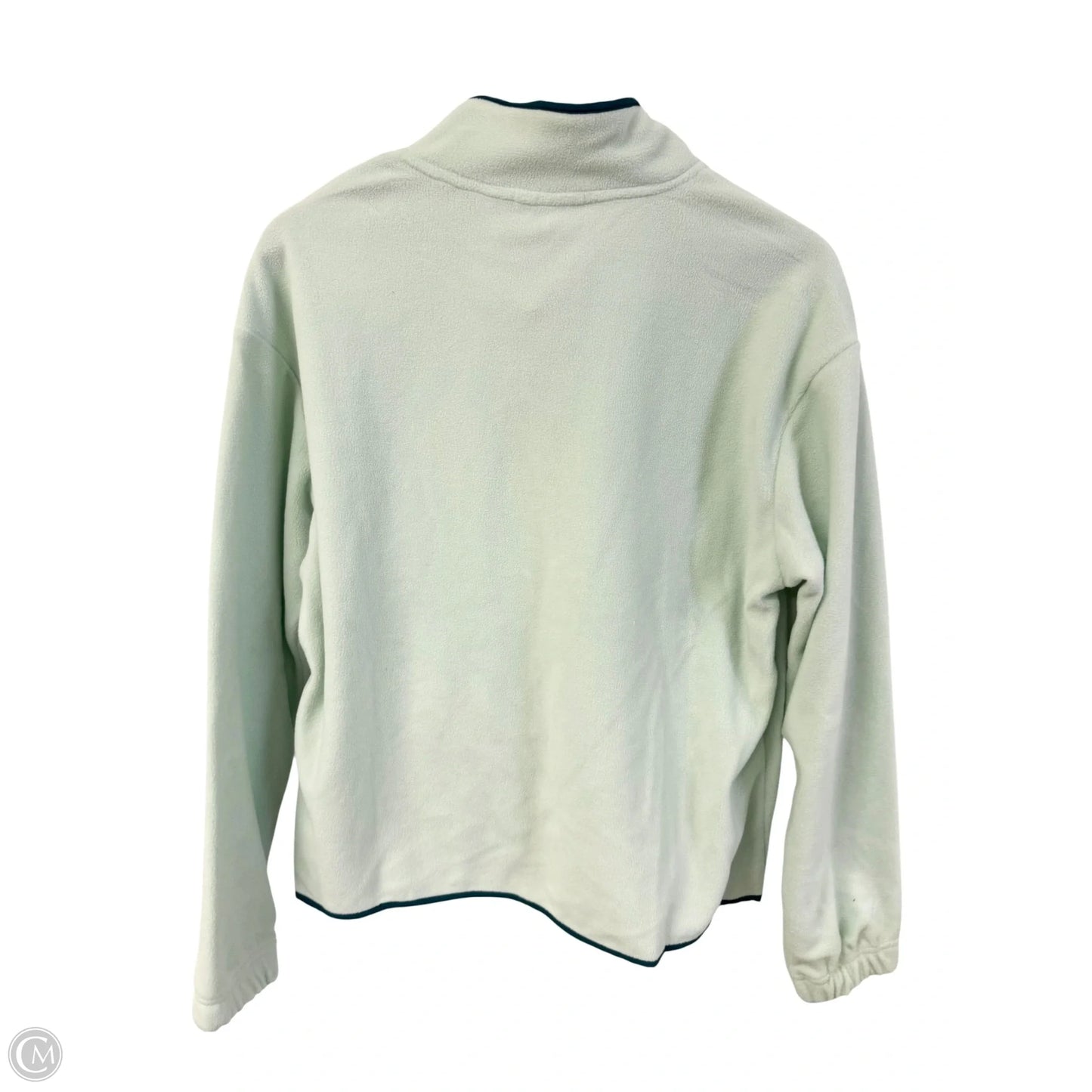 Sweatshirt Collar By Reebok In Green, Size: M