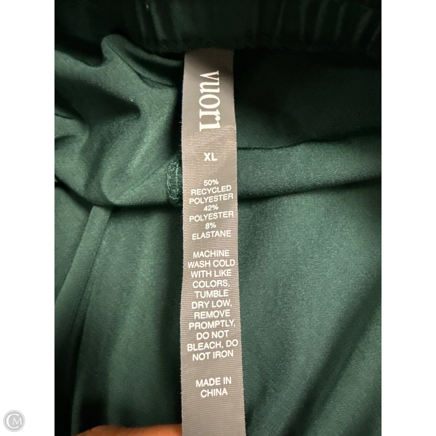 Athletic Pants By Vuori In Green, Size: Xl