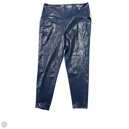 Athletic Leggings By Dsg Outerwear In Navy, Size: L