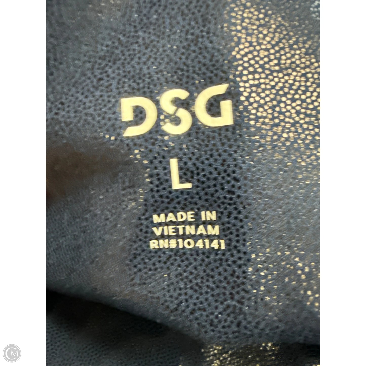Athletic Leggings By Dsg Outerwear In Navy, Size: L