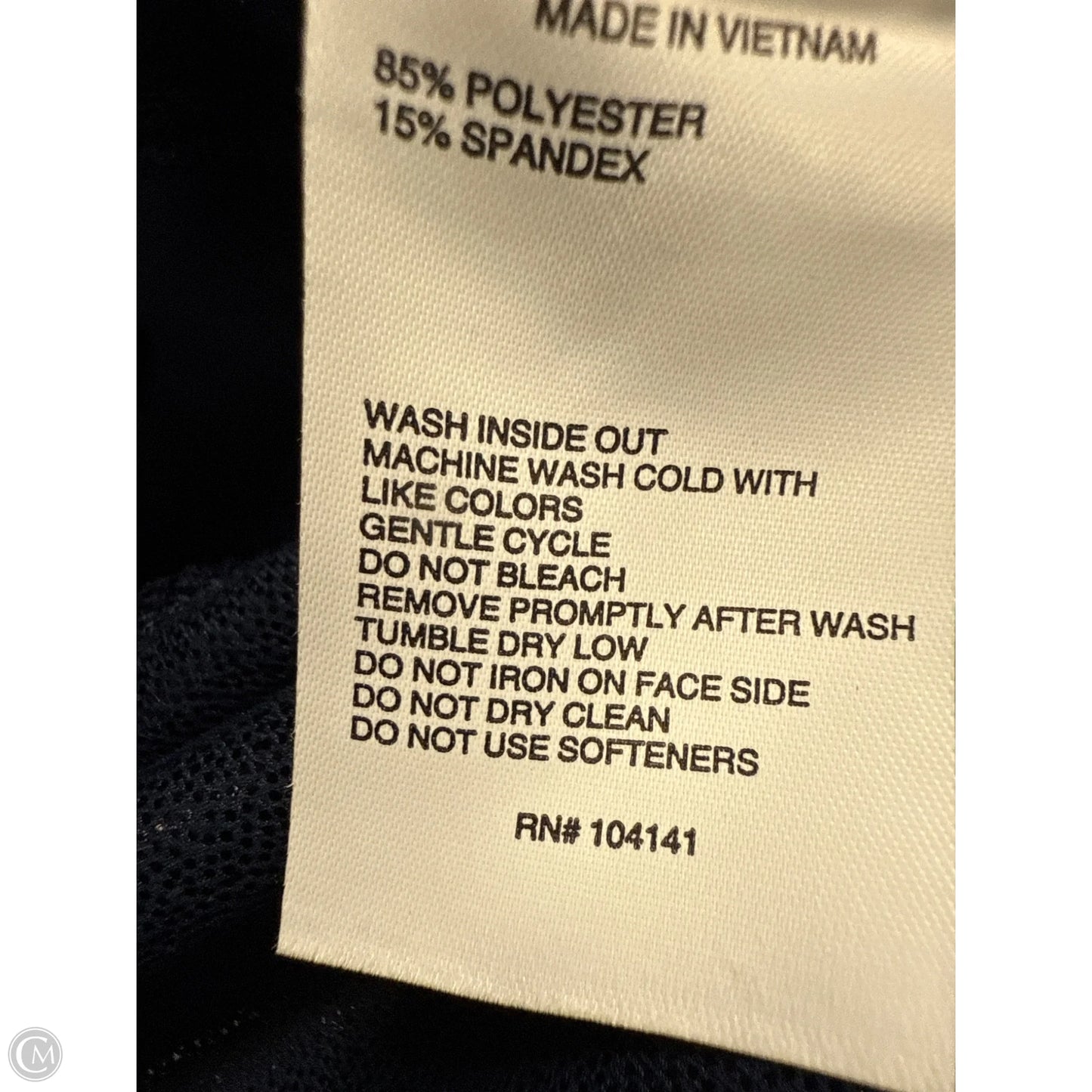 Athletic Leggings By Dsg Outerwear In Navy, Size: L