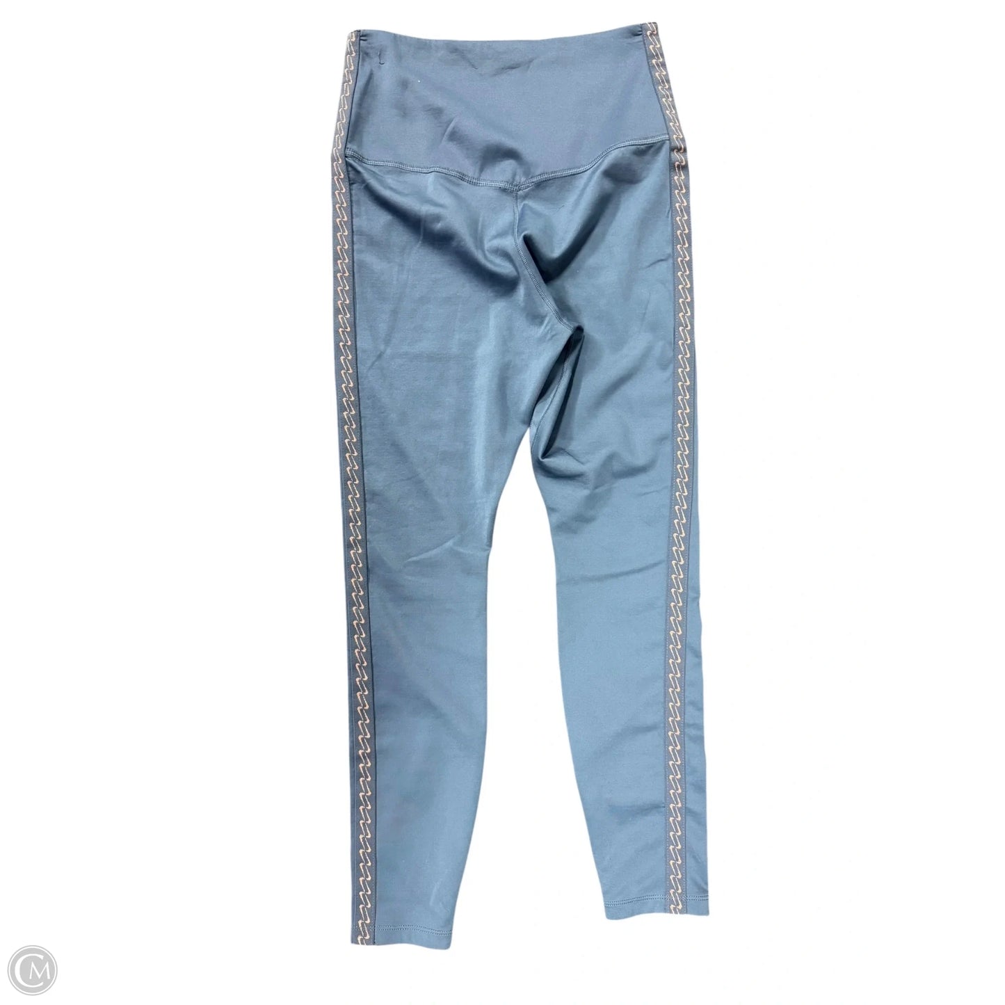 Athletic Leggings By Nike Apparel In Blue, Size: M