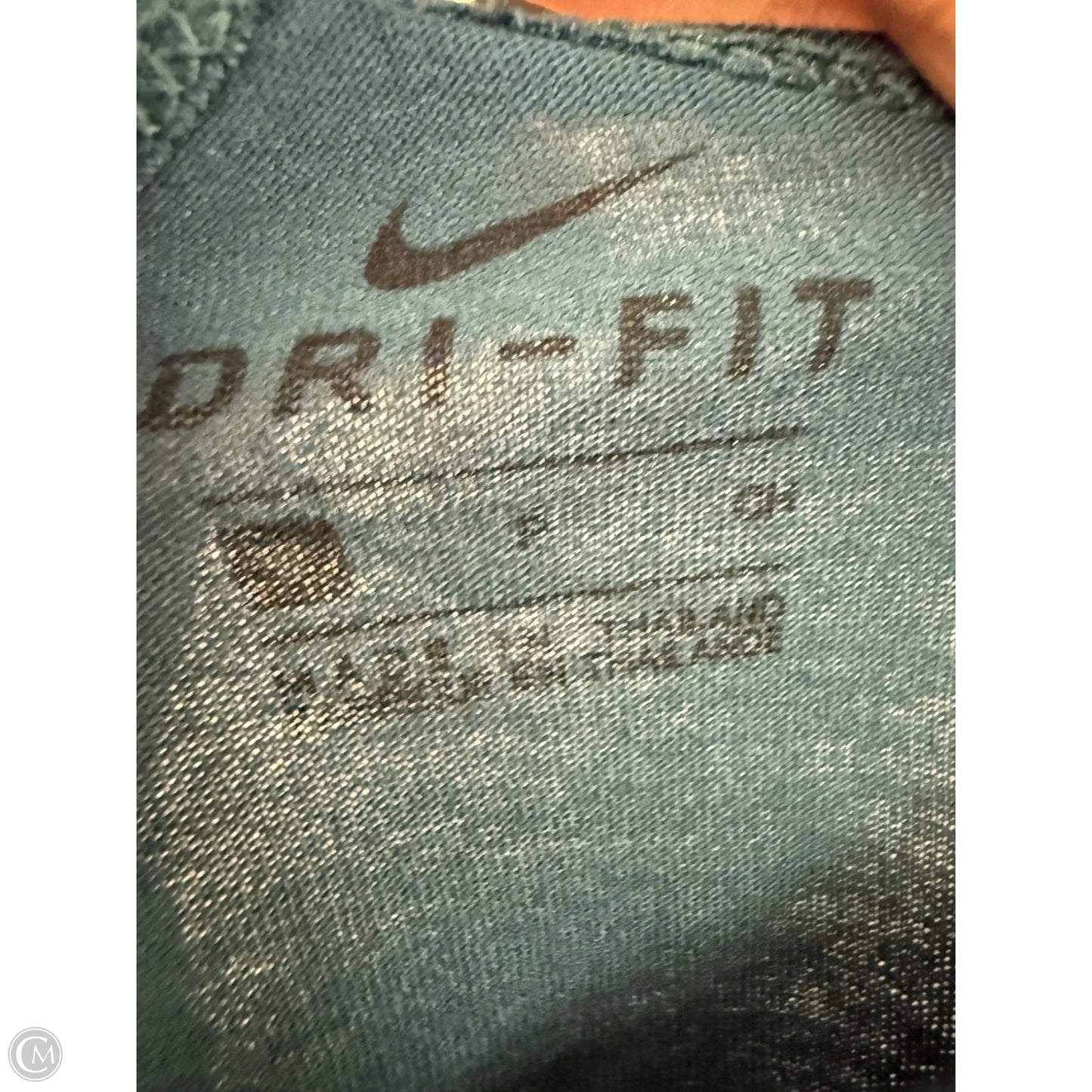 Athletic Tank Top By Nike Apparel In Green, Size: S