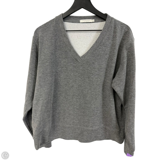Sweatshirt Crewneck By Cmc In Grey, Size: M