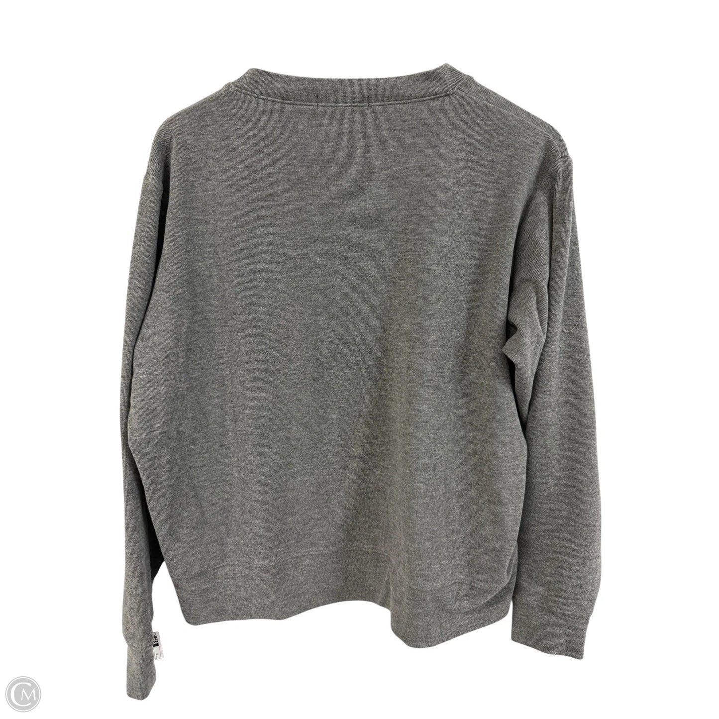 Sweatshirt Crewneck By Cmc In Grey, Size: M
