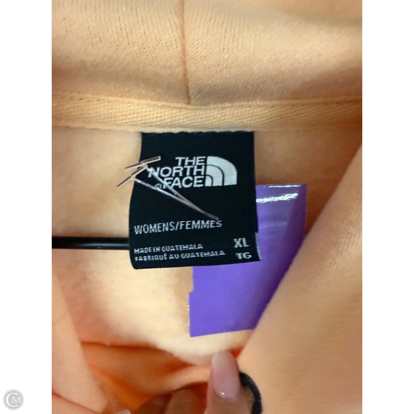 Sweatshirt Hoodie By The North Face In Orange, Size: Xl
