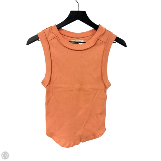 Top Sleeveless By We The Free In Orange, Size: S