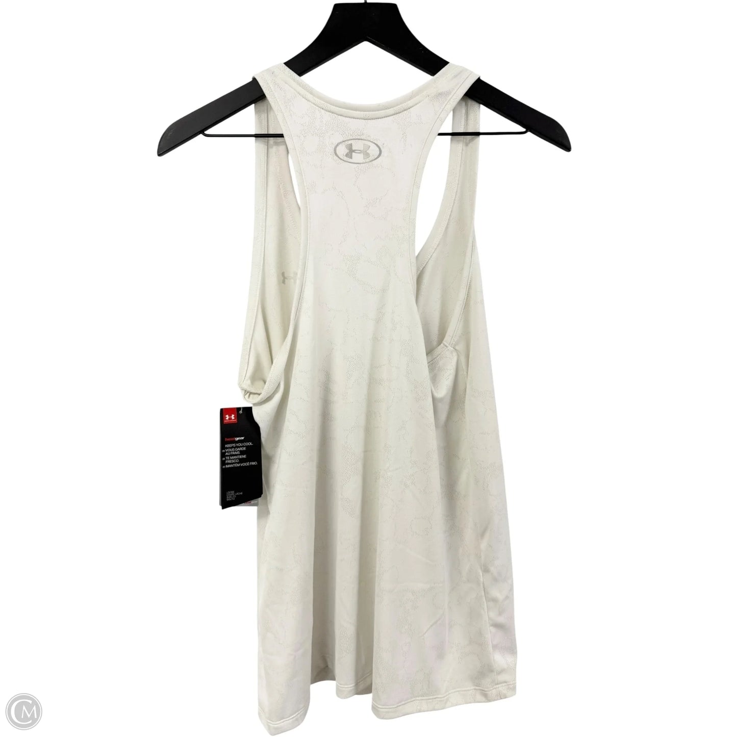 Athletic Tank Top By Under Armour In White, Size: L
