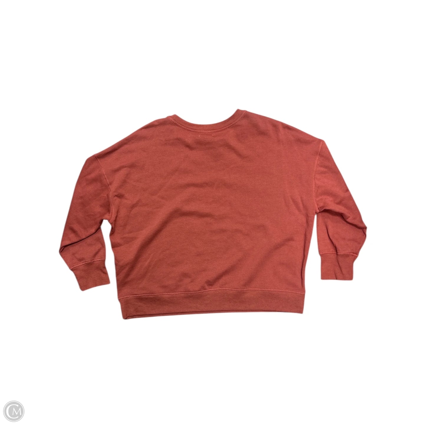 Sweatshirt Crewneck By Maurices In Orange, Size: 1x