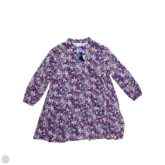 Dress Casual Short By Crown And Ivy In Floral Print, Size: 2x