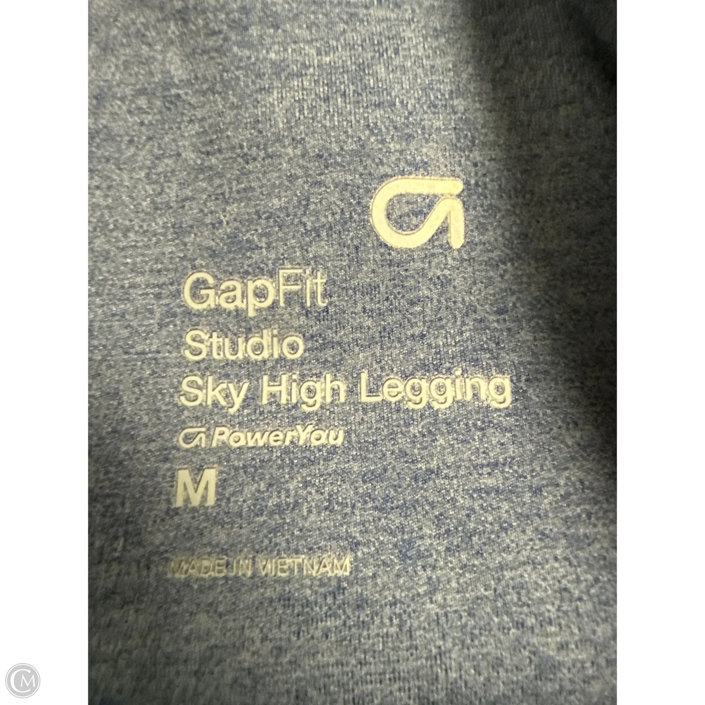 Athletic Leggings By Gapfit In Navy, Size: M