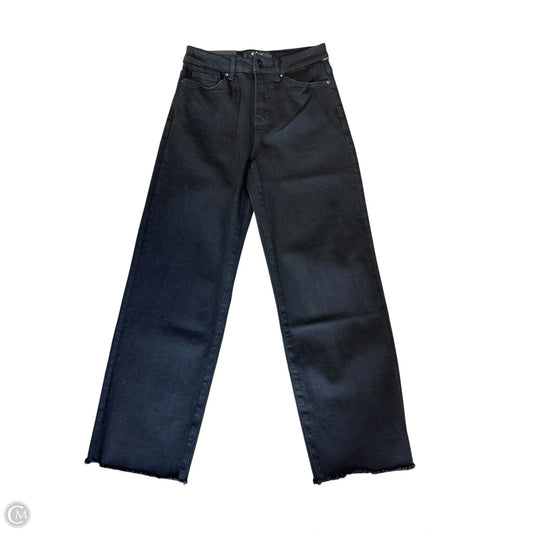 Jeans Cropped By Cmc In Black Denim, Size: 0