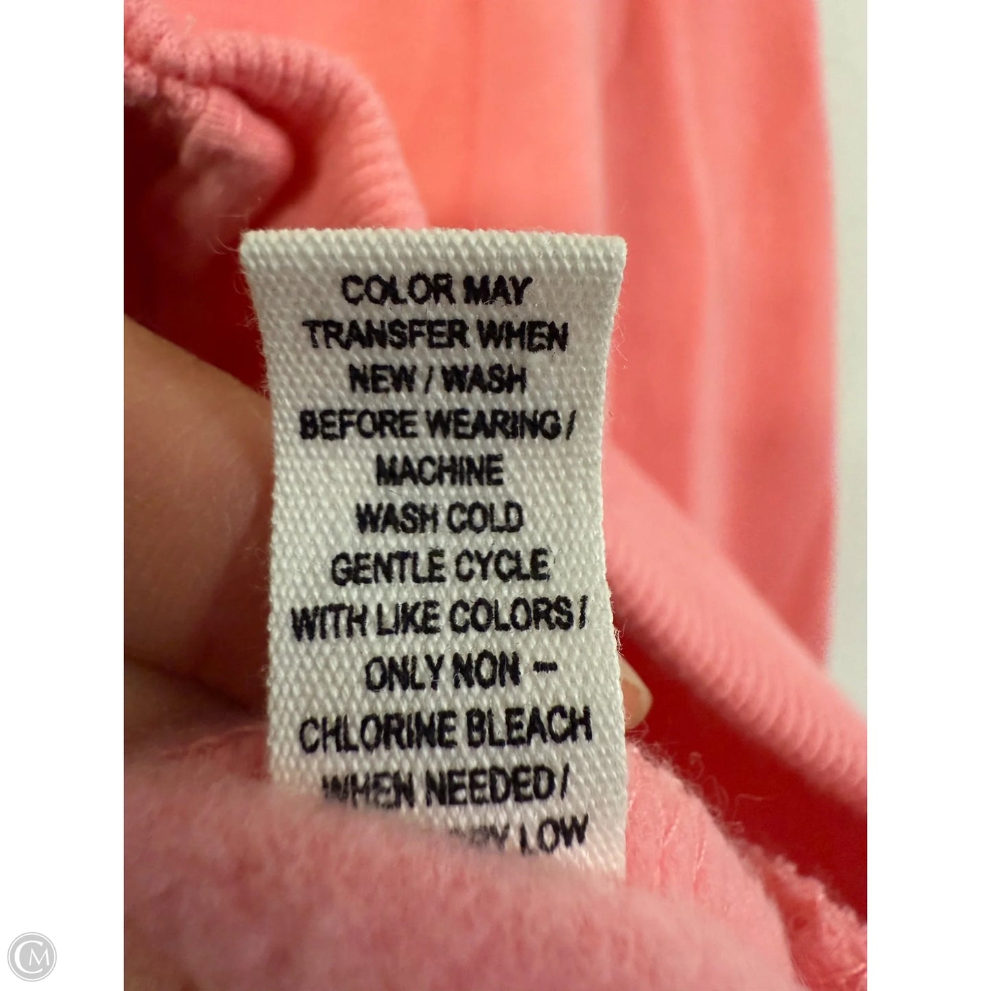 Sweatshirt Hoodie By Reflex In Pink, Size: L