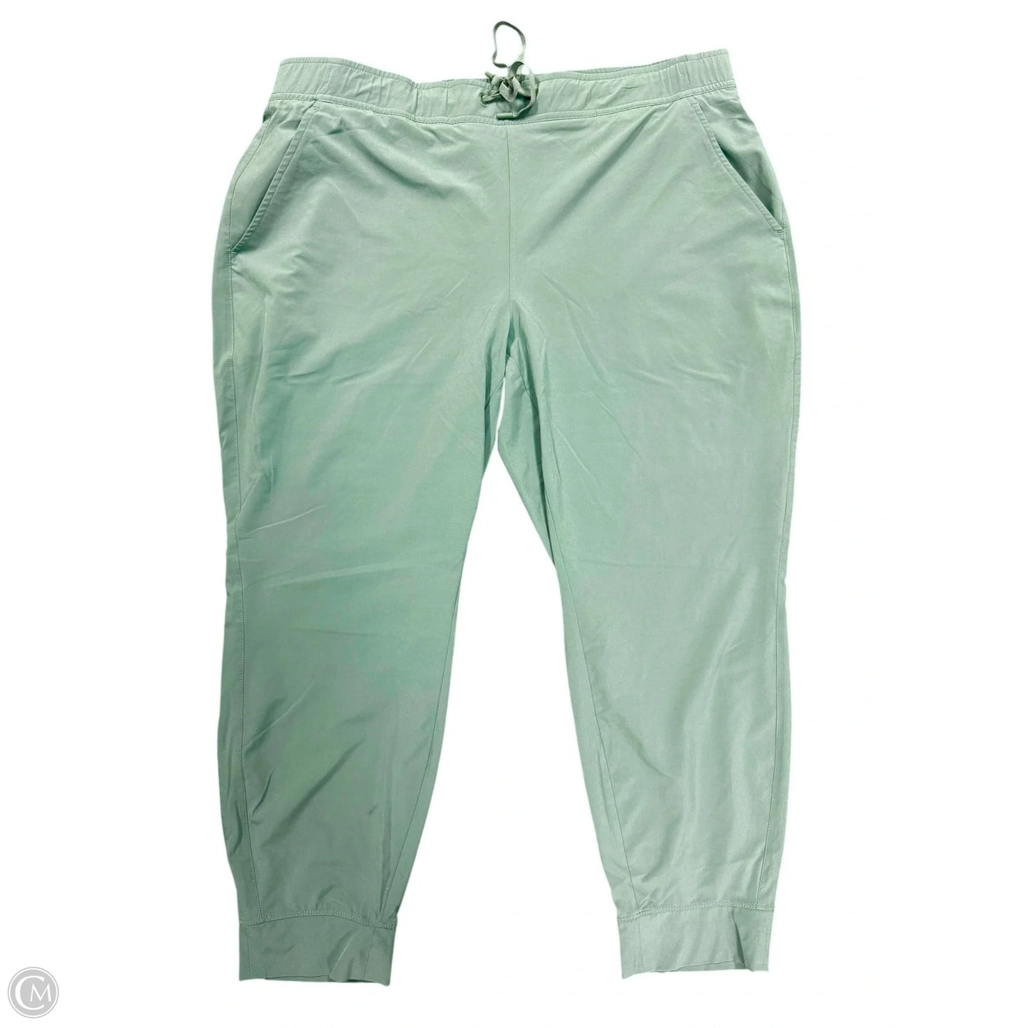 Athletic Pants By Eddie Bauer In Green, Size: Xl