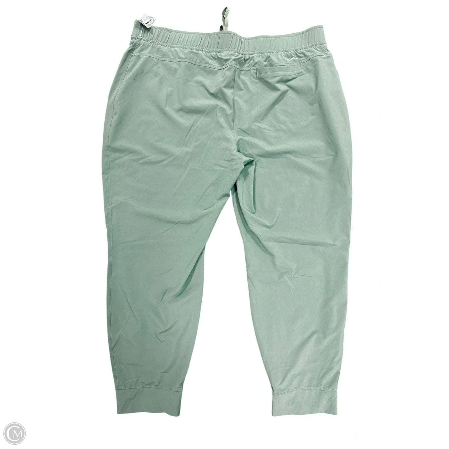 Athletic Pants By Eddie Bauer In Green, Size: Xl