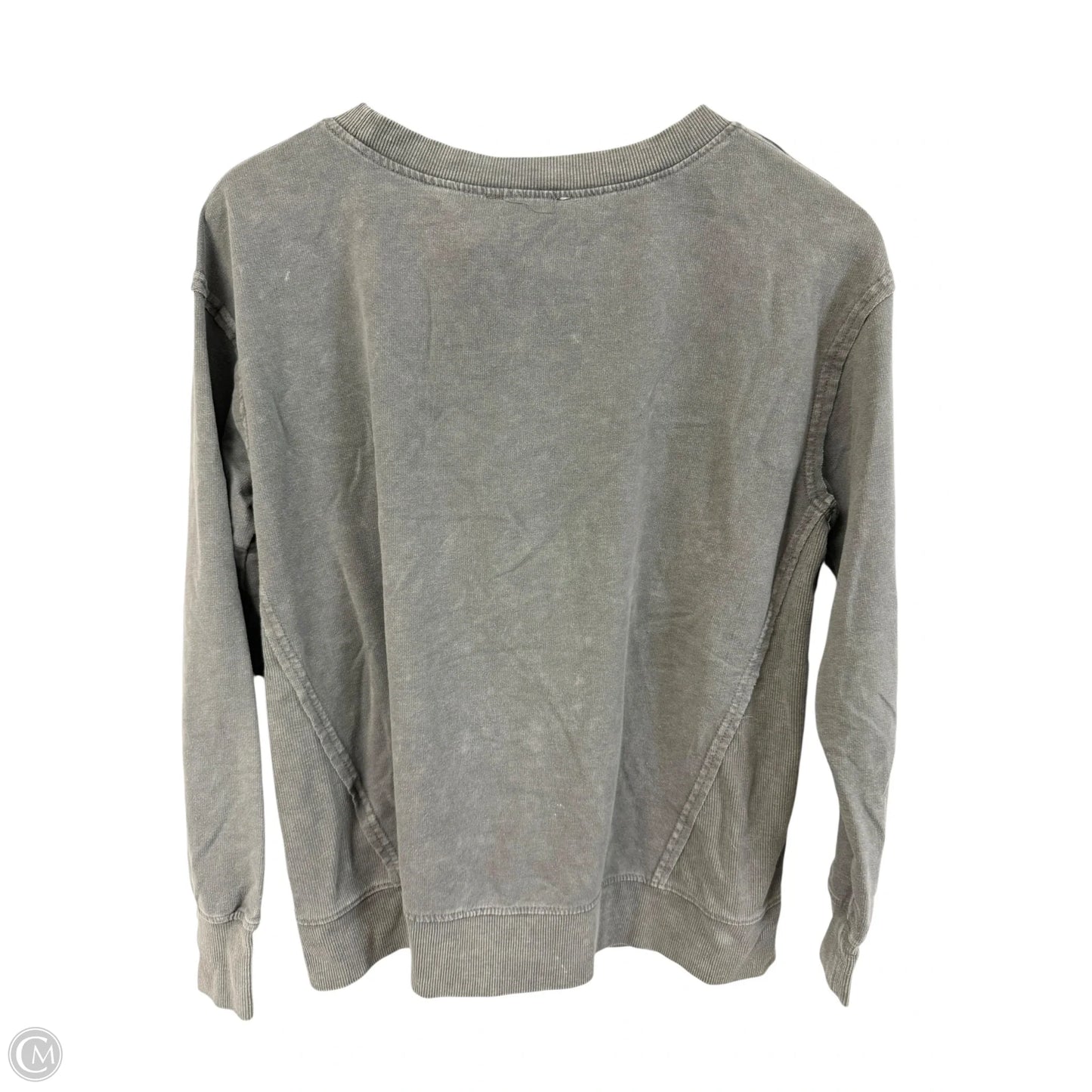 Sweatshirt Crewneck By Jane And Delancey In Grey, Size: S