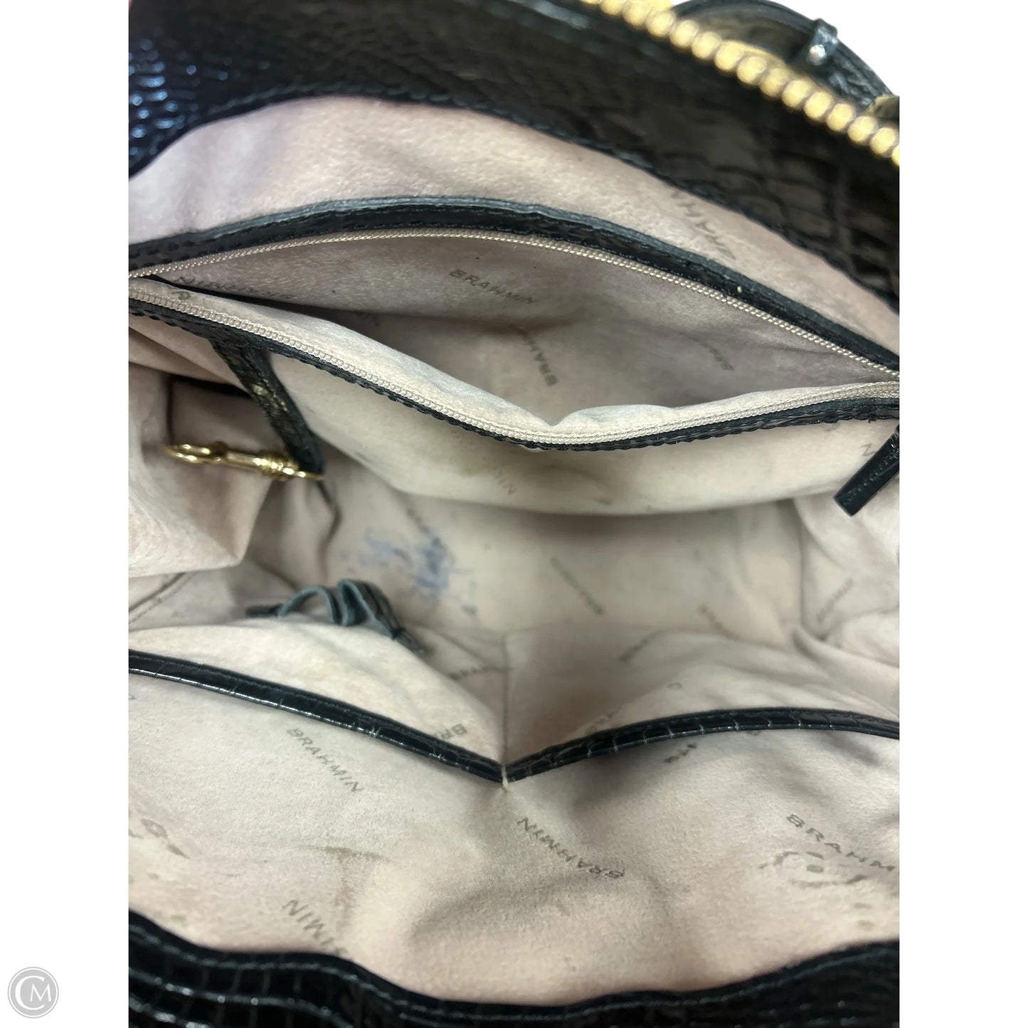 Handbag Designer By Brahmin, Size: Medium