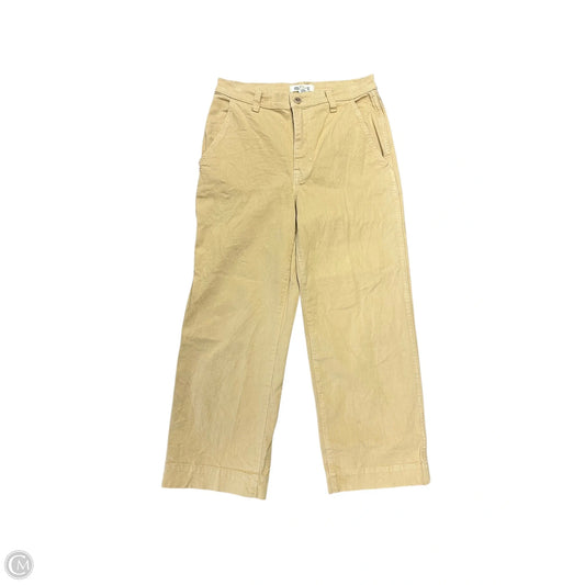 Pants Wide Leg By Madewell In Yellow, Size: 6