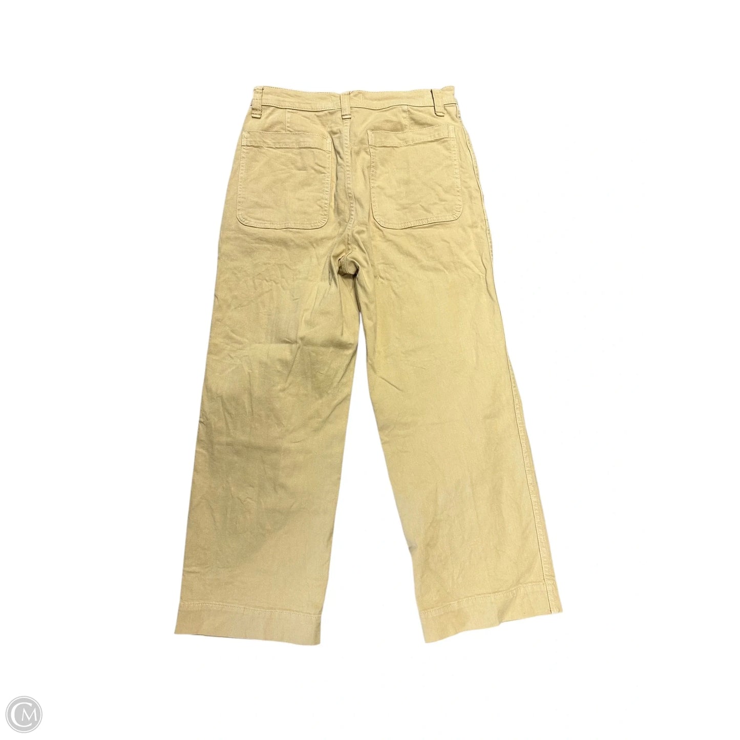 Pants Wide Leg By Madewell In Yellow, Size: 6