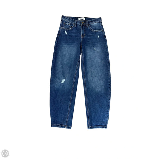 Jeans Straight By Vervet In Blue Denim, Size: 2