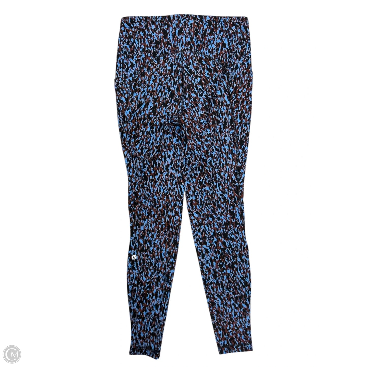 Athletic Leggings By Lululemon In Multi-colored, Size: 8