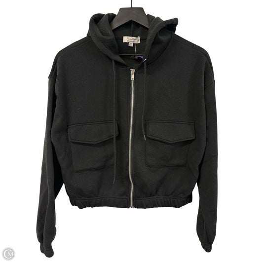Sweatshirt Hoodie By Clothes Mentor In Black, Size: M