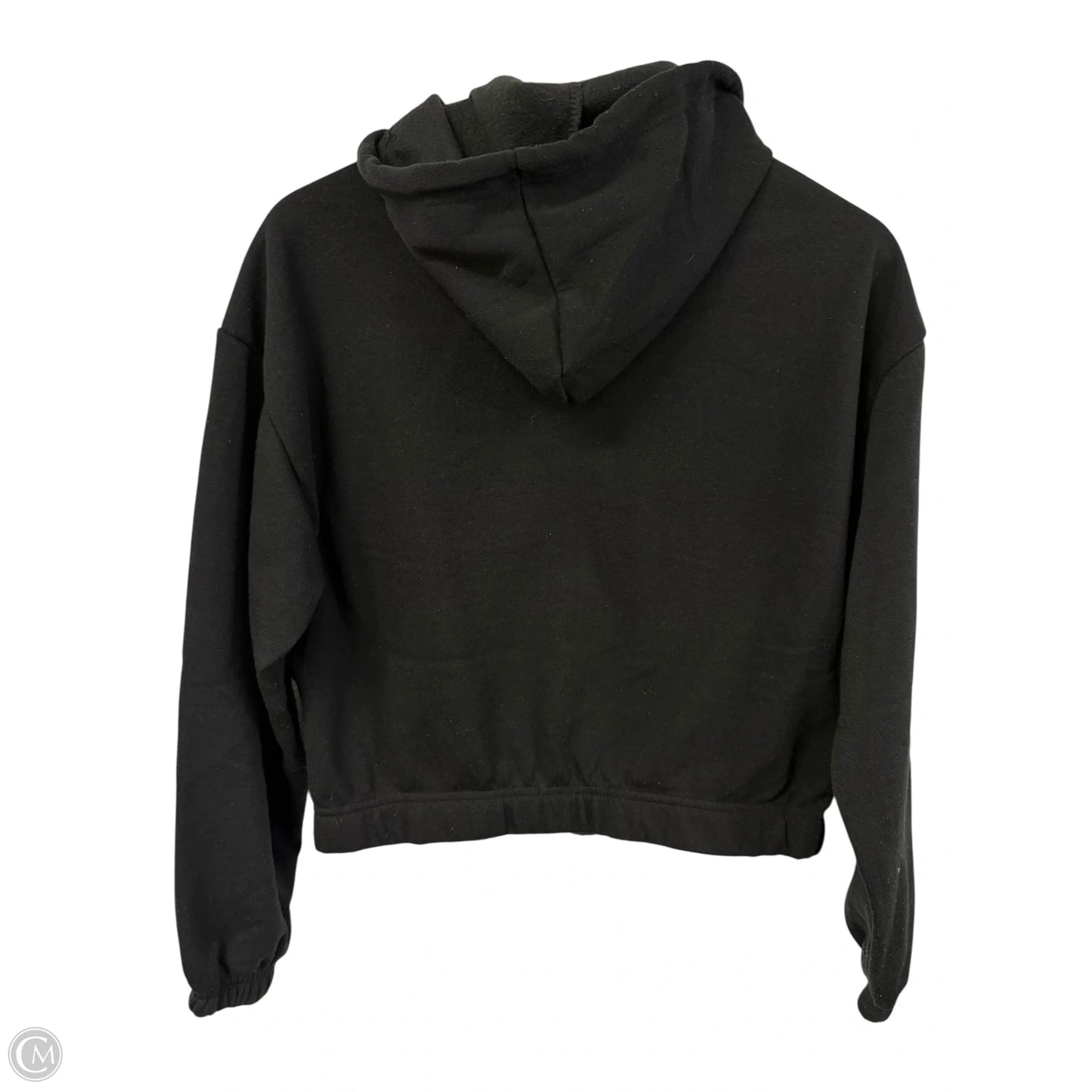 Sweatshirt Hoodie By Clothes Mentor In Black, Size: M