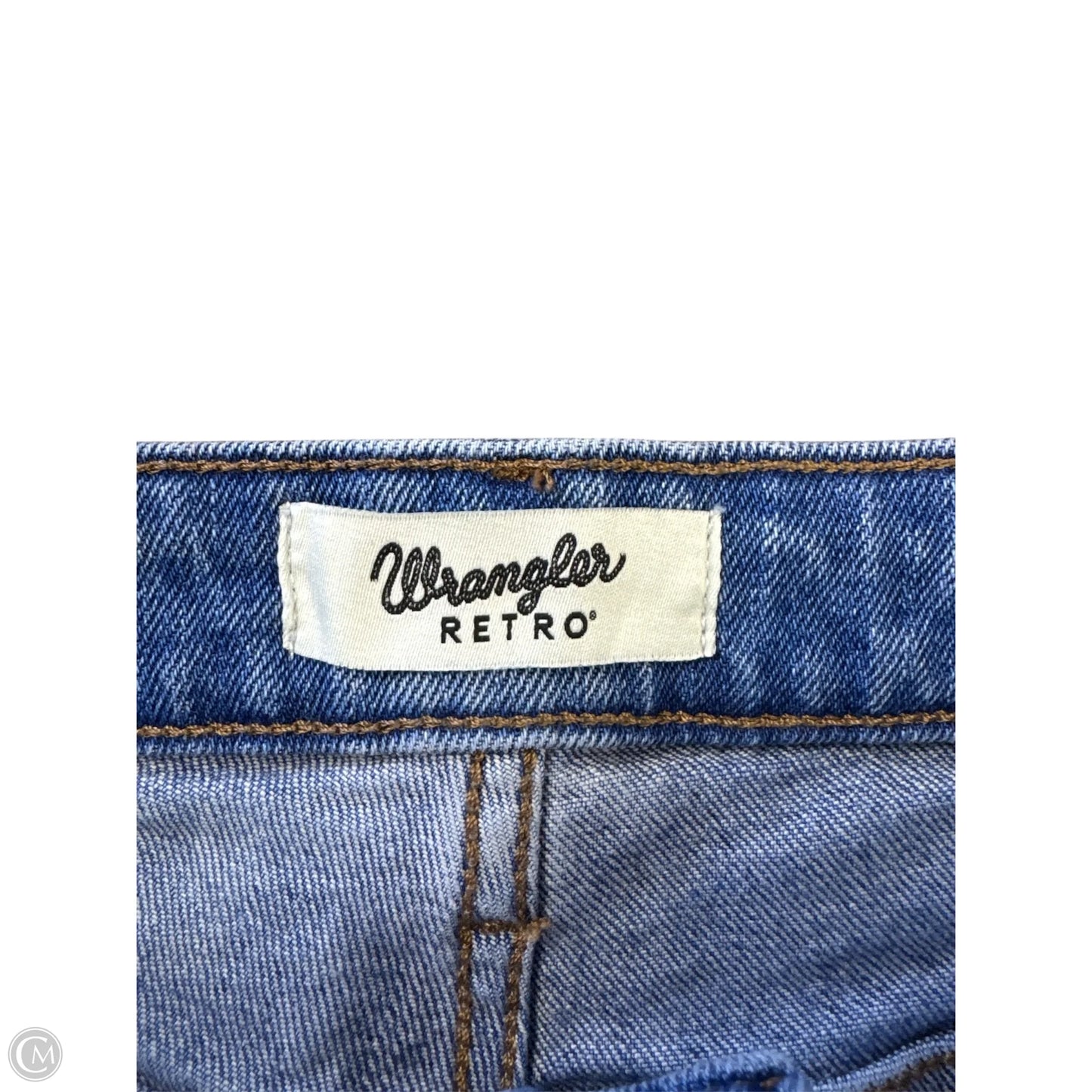 Jeans Boot Cut By Wrangler In Blue Denim, Size: 6