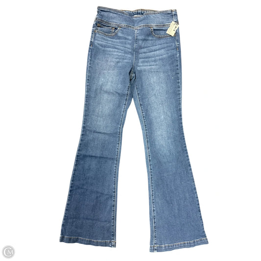 Jeans Flared By Sofia By Sofia Vergara In Blue Denim, Size: 8