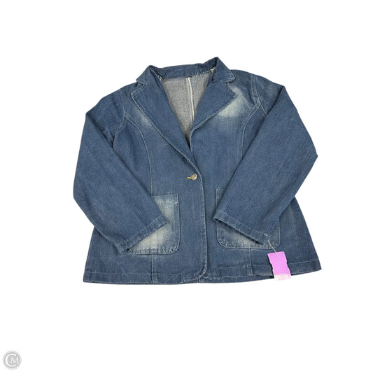 Blazer By Cme In Blue Denim, Size: S
