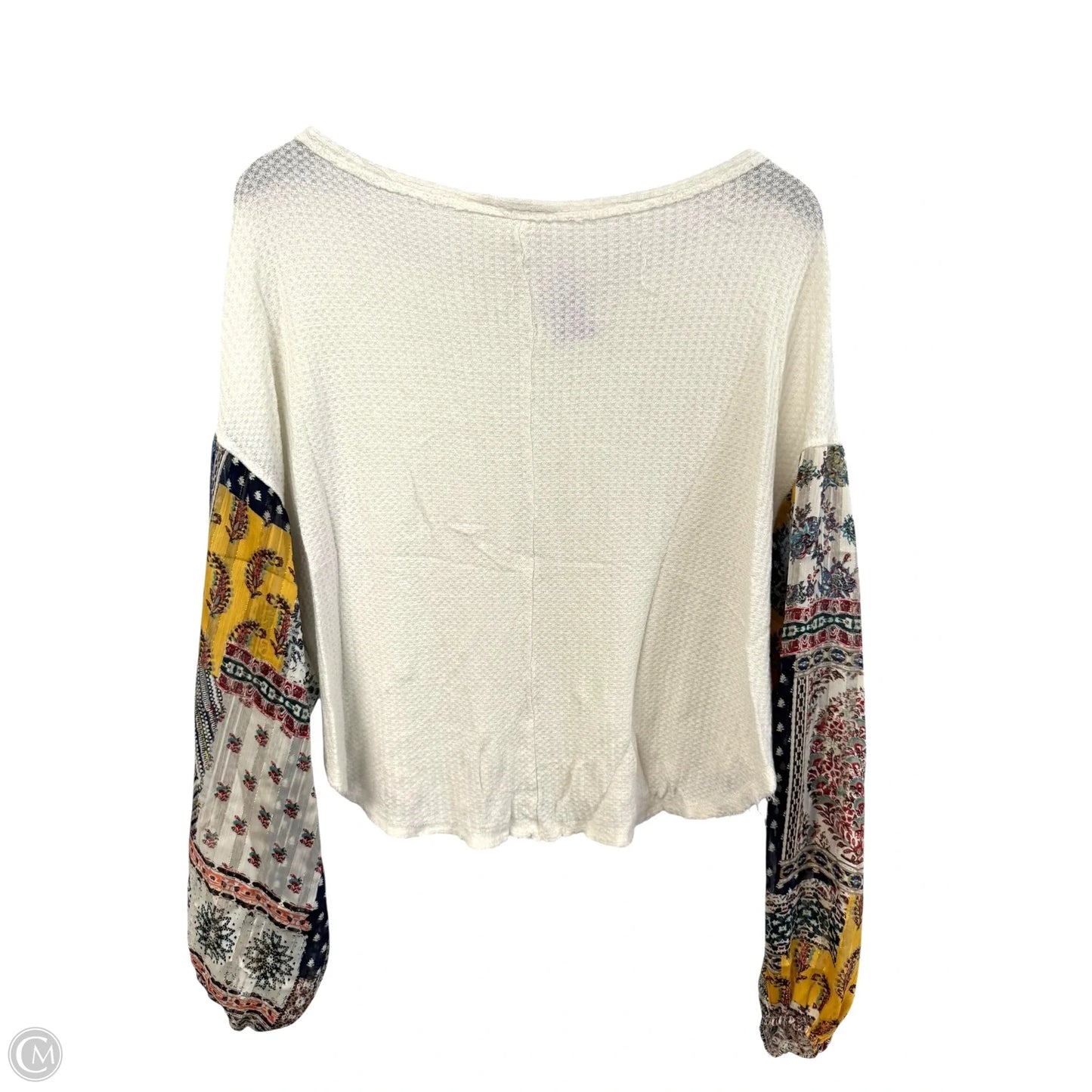 Top Long Sleeve By By Together In White, Size: S