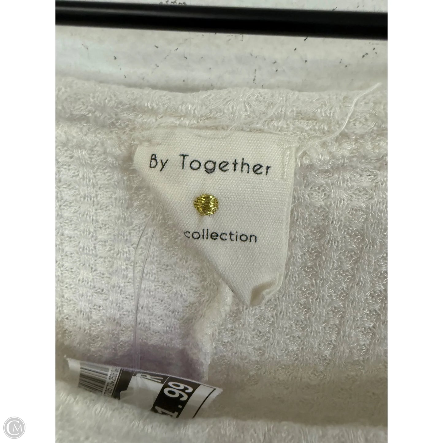 Top Long Sleeve By By Together In White, Size: S