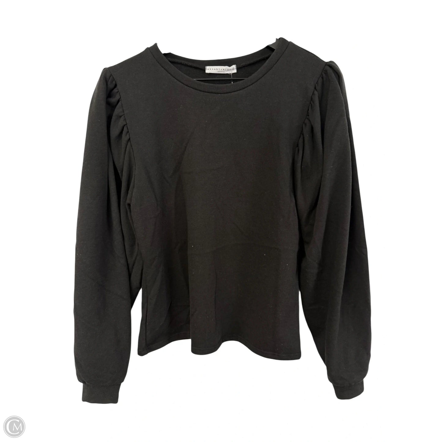 Top Long Sleeve By Clothes Mentor In Black, Size: M