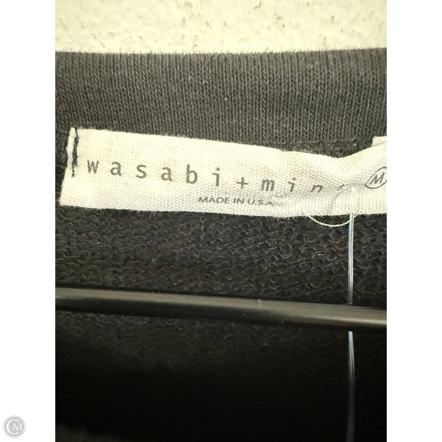 Top Long Sleeve By Clothes Mentor In Black, Size: M