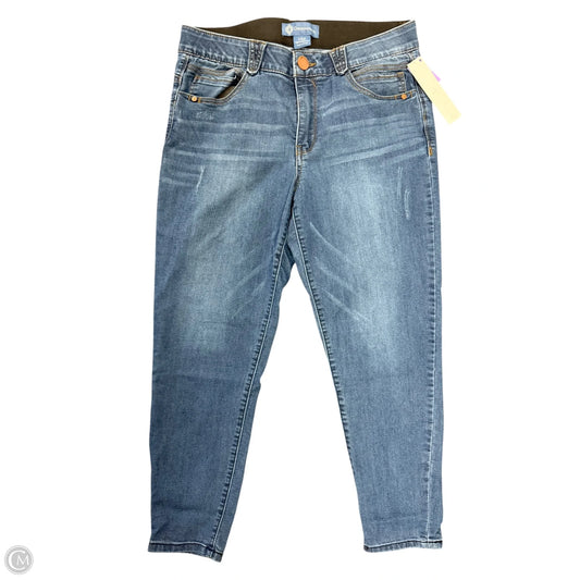 Jeans Skinny By Democracy In Blue Denim, Size: 12p