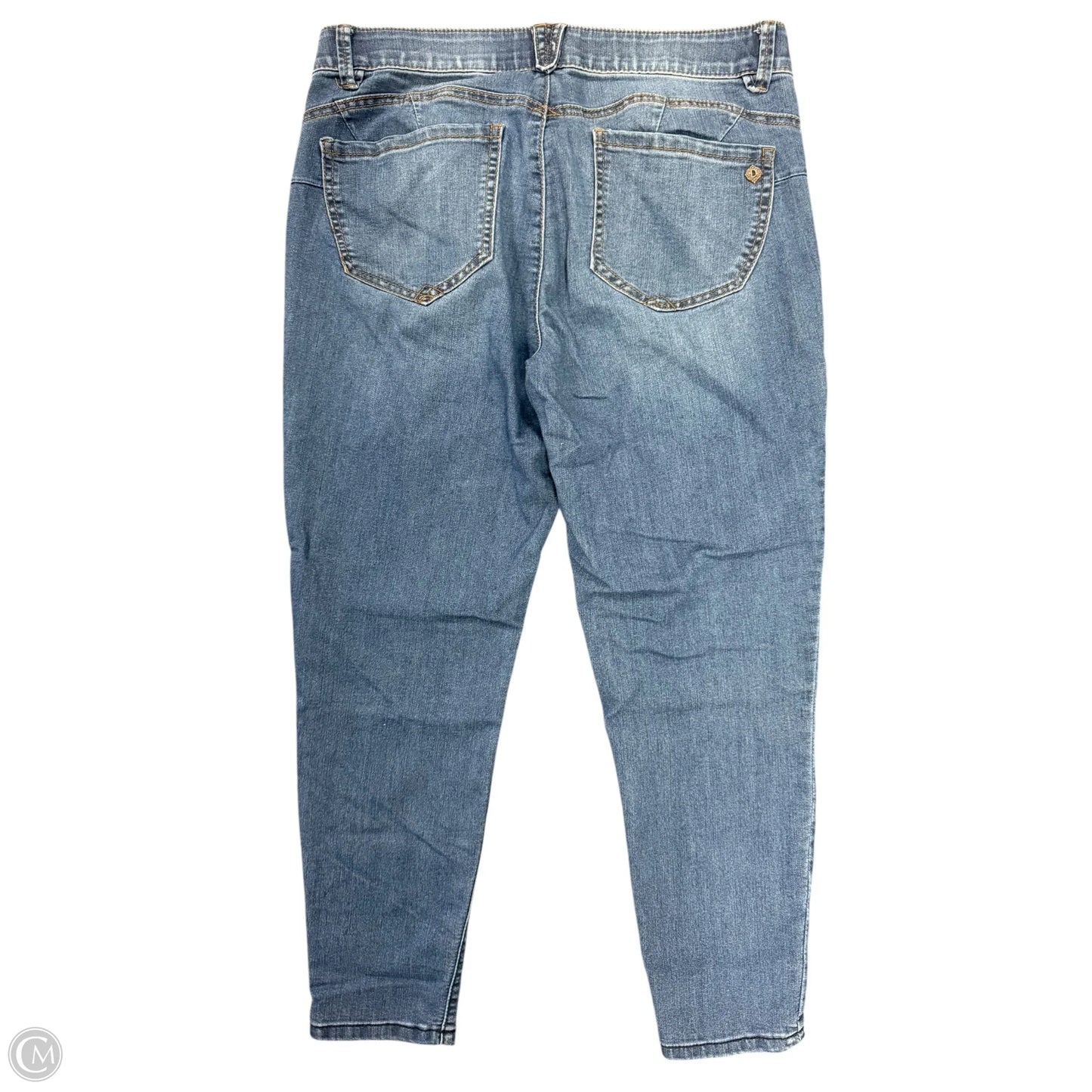 Jeans Skinny By Democracy In Blue Denim, Size: 12p