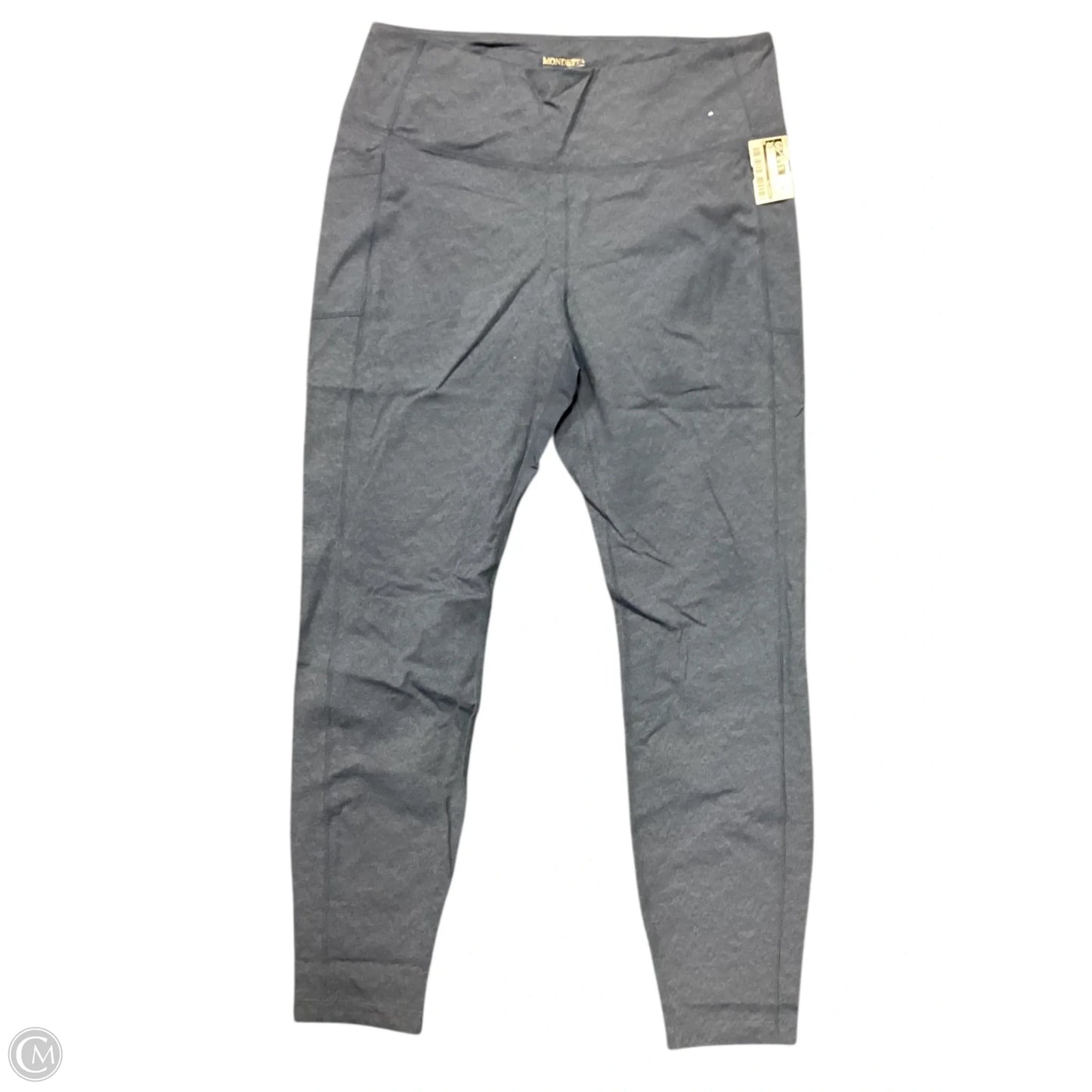 Athletic Leggings By Mondetta In Navy, Size: Xl