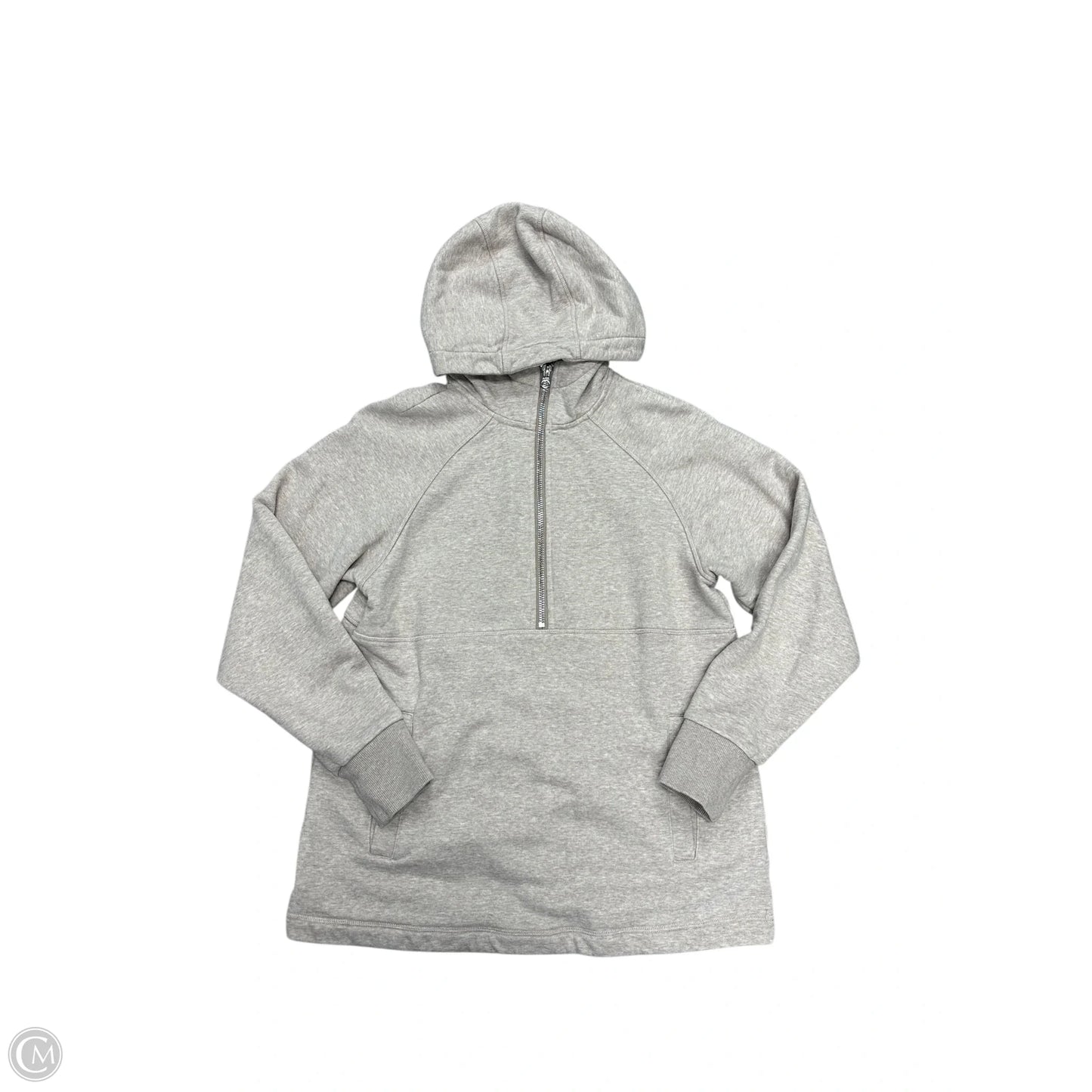 Sweatshirt Hoodie By Varley In Beige, Size: Xxs