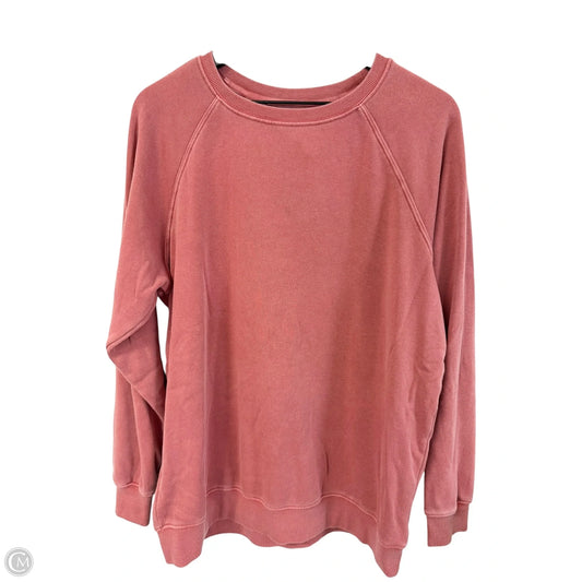 Sweatshirt Crewneck By Thread And Supply In Pink, Size: S