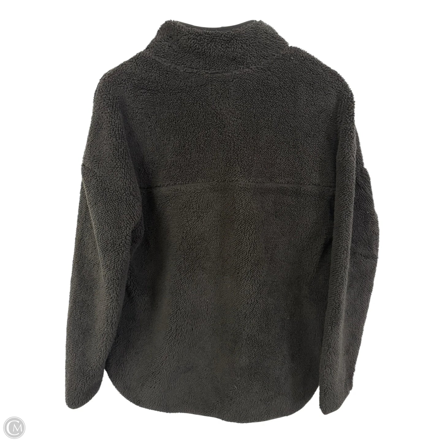 Sweatshirt Collar By Time And Tru In Black, Size: M