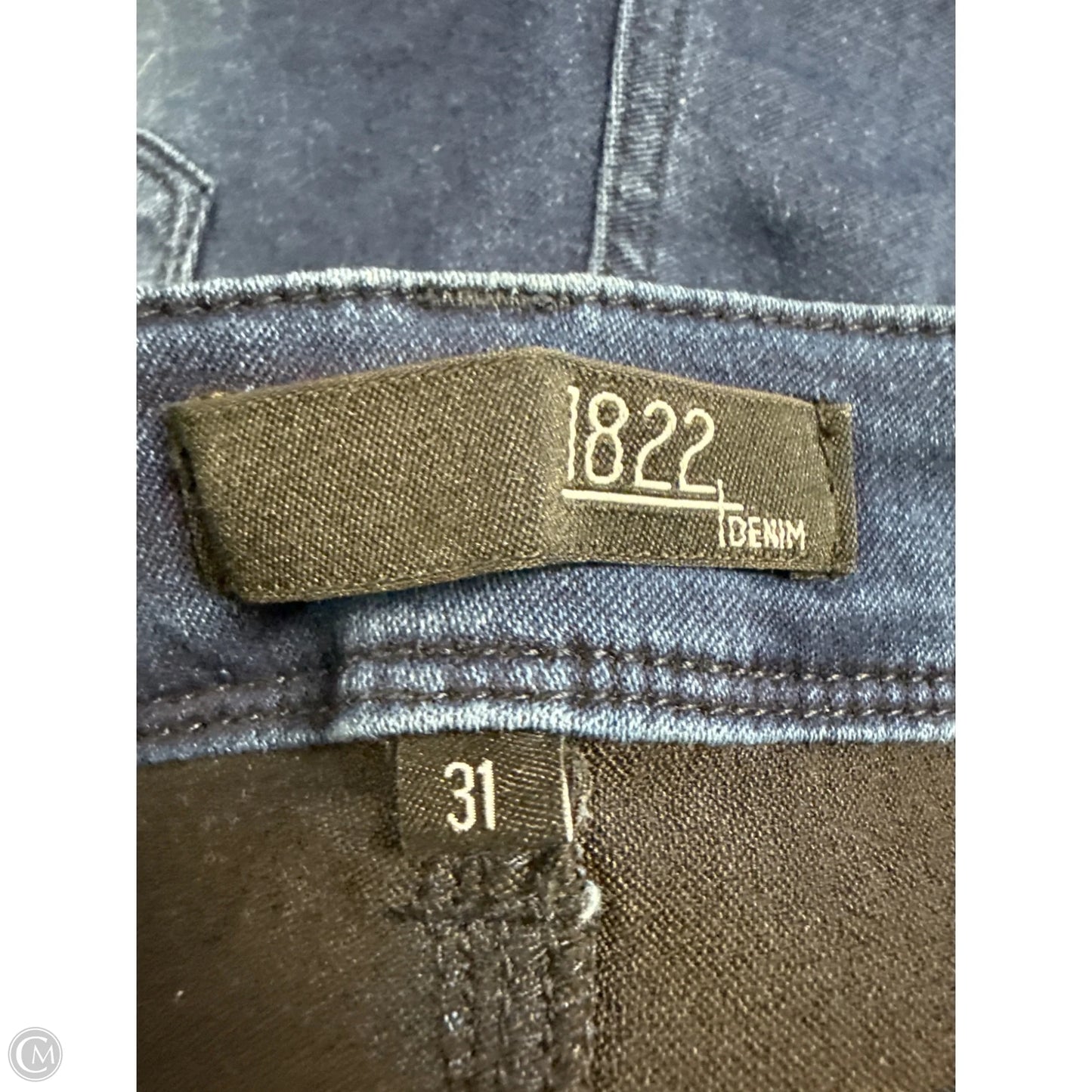 Jeans Skinny By 1822 Denim In Blue Denim, Size: 12