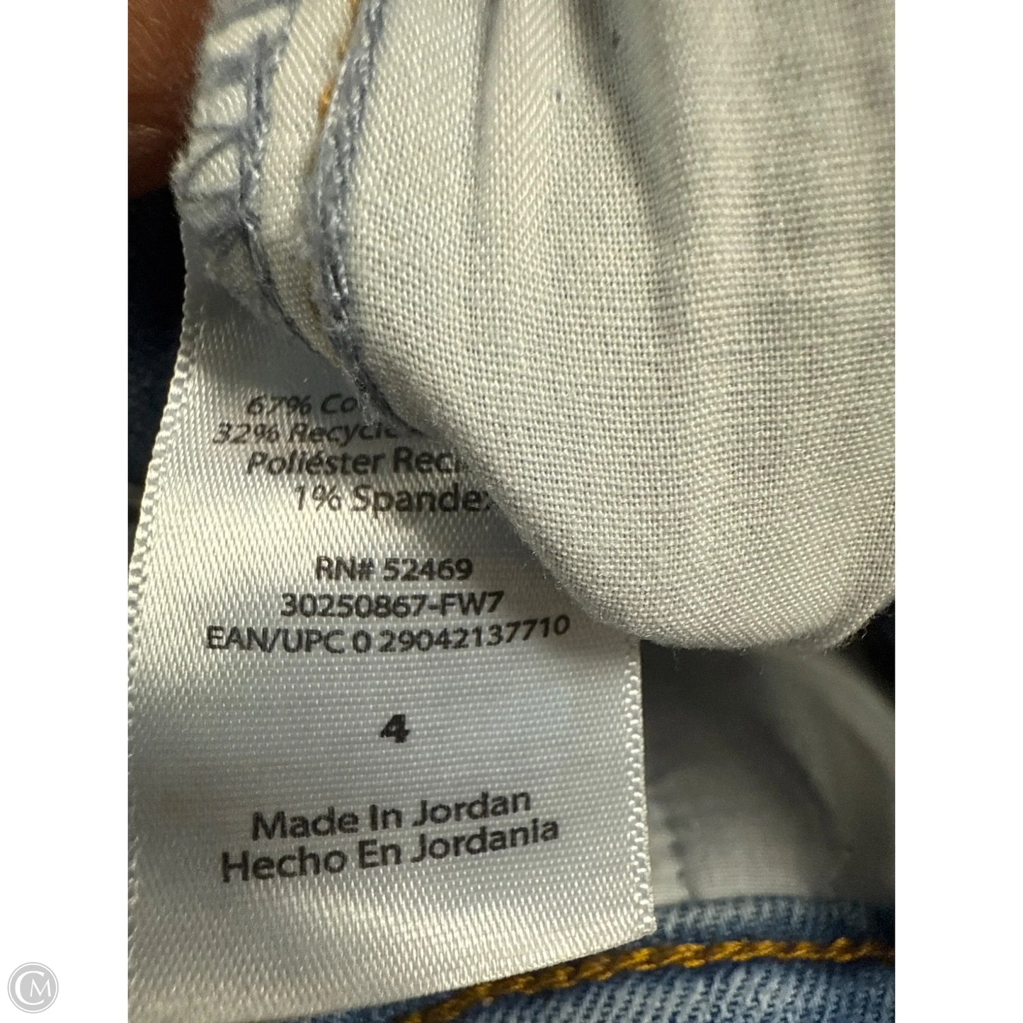 Jeans Wide Leg By Sofia By Sofia Vergara In Blue Denim, Size: 4