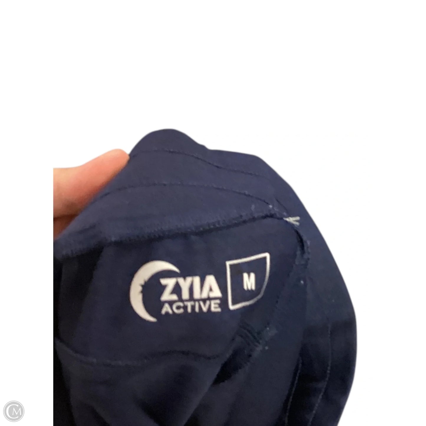 Athletic Pants By Zyia In Navy, Size: M